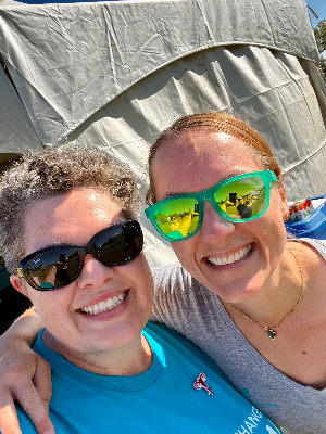 Walk of Hope 2023 with my oncologist!